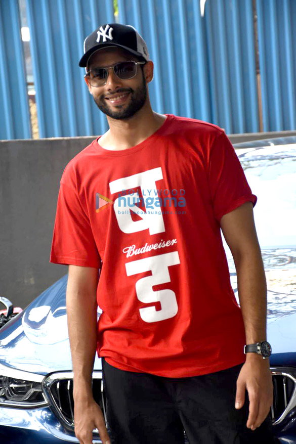 photos siddhant chaturvedi looks cool in a red and black outfit as he gets snapped outside piyush dance class 6