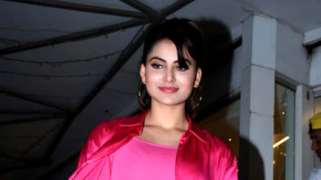 Photos: Urvashi Rautela stands out in a bright pink outfit as she gets snapped in Juhu