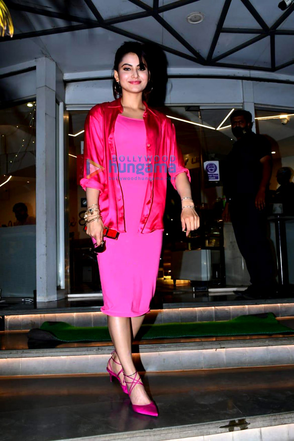 photos urvashi rautela stands out in a bright pink outfit as she gets snapped in juhu 2