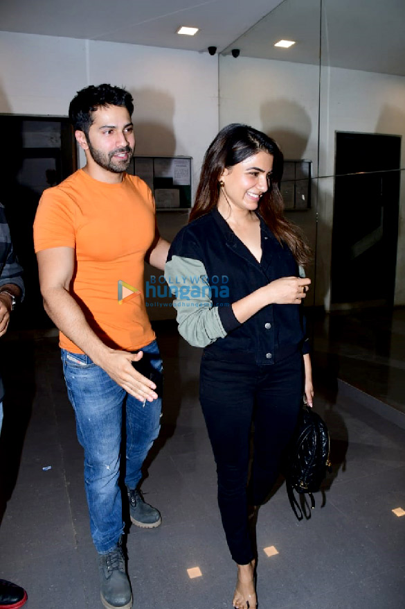 photos varun dhawan samantha ruth prabhu and raj nidimoru snapped in andheri 6
