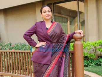 Photos: Vidya Balan snapped during the promotions of Jalsa