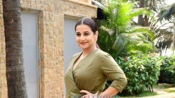 Photos: Vidya Balan spotted promoting her film Jalsa at JW Marriott, Juhu