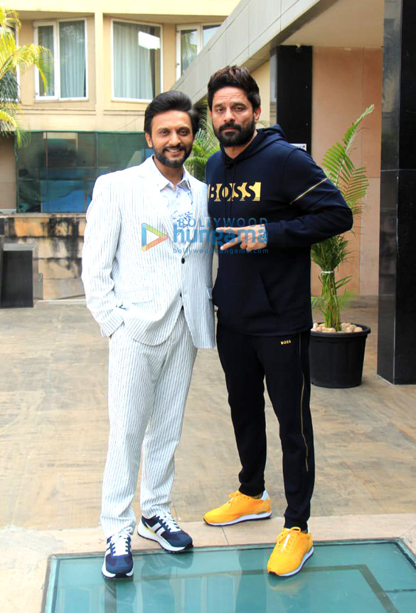 photos zeeshan ayyub and jaideep ahlawat snapped promoting bloody brothers 3