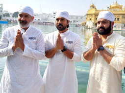RRR team S. S. Rajamouli, Ram Charan and Jr. NTR visit Golden Temple to seek blessings ahead of film’s release Part 2