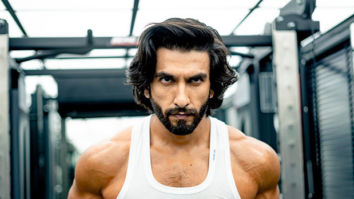 Ranveer Singh flaunts his beefed-up physique while working out; shares pictures
