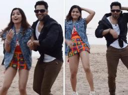 Rashmika Mandanna and Varun Dhawan shake a leg on Vijay and Pooja Hegde’s ‘Arabic Kuthu’ on the beach, watch video