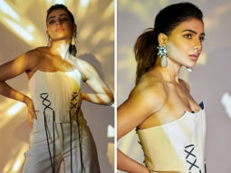 Samantha Ruth Prabhu embraces summer fashion in white tube corset top and pants worth Rs.11,300