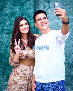 On The Sets Of The Movie Selfiee