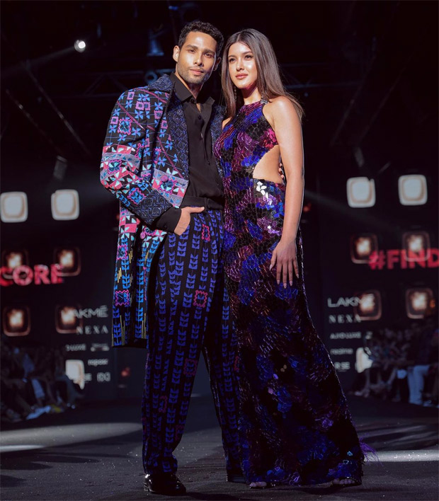 Shanaya Kapoor and Siddhant Chaturvedi make showstopping debut in Manish Malhotra’s ‘Diffuse’ collection at Lakme Fashion Week 