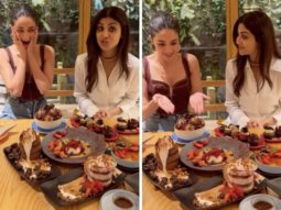 Shilpa Shetty enjoys Sunday binge-eating with special guests Ananya Panday and Chunky Pandey, watch video