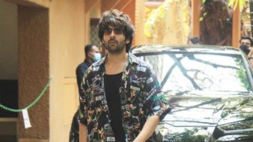 Spotted: Kartik Aaryan outside The Space Fitness studio