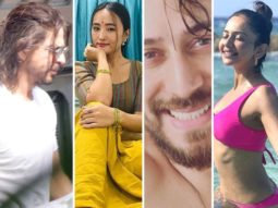Trending Bollywood Pics: From Twitter reacting to Shah Rukh Khan starrer Pathaan to BTS stills from Alia Bhatt starrer Gangubai Kathiawadi, Disha Patani’s cute wishes for Tiger Shroff, and Rakul Preet Singh raising temperatures in a bikini, here are today’s top trending entertainment images