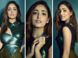 Yami Gautam looks resplendent in dramatic halter-neck Amit Aggarwal gown worth Rs. 62,500