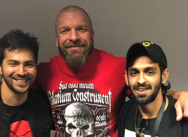 Varun Dhawan shares his fan boy moment with Triple H as the WWE superstar announces retirement