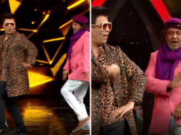 Karan Johar and Mithun Chakraborty hilariously match steps to the song ‘Dola Re Dola’; watch