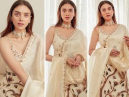 Aditi Rao Hydari looks regal and exudes summer vibes in ivory kurta and churidar