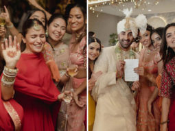 Alia Bhatt is all smiles as she is surrounded by her bridesmaids in unseen pictures from her wedding with Ranbir Kapoor