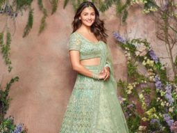 Alia Bhatt looks resplendent in scintillating mint embellished lehenga worth Rs. 29,999
