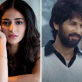 Ananya Panday reviews Jersey; says, Shahid Kapoor made me cry like a baby