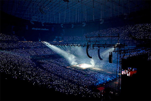 BTS announce new album on last day of Las Vegas concert; 200,000 fans attend Permission To Dance stadium shows 