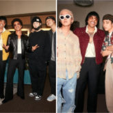 BTS hang outs with Bruno Mars and Anderson .Paak after Silk Sonic concert; V grooves at jazz club in Vegas