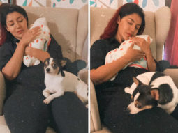 Debina Bonnerjee posts heartwarming video of newborn daughter and pet dog, watch video