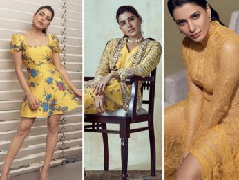 Happy Birthday Samantha Ruth Prabhu: 7 stunning looks of Kaathu Vaakula Rendu Kadhal star that prove she has a soft spot for colour yellow Happy Birthday Samantha Ruth Prabhu: 7 stunning looks of Kaathu Vaakula Rendu Kadhal star that prove she has a soft spot for colour yellow