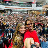 Heropanti 2 stars Tiger Shroff and Tara Sutaria greet massive crowd at a mall during promotions