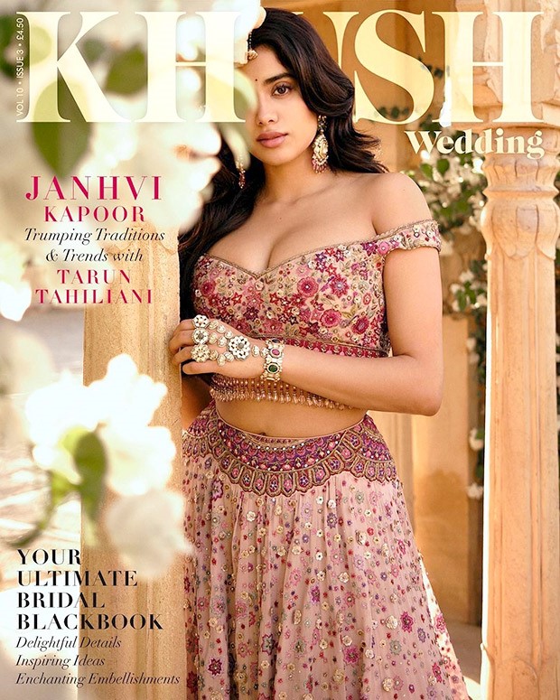 Janhvi Kapoor radiates modern bride vibes in resplendent Tarun Tahliani lehenga worth 1.3 lakh on the cover of Khush magazine Janhvi Kapoor radiates modern bride vibes in resplendent Tarun Tahliani lehenga worth 1.3 lakh on the cover of Khush magazine