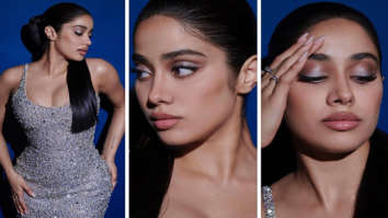 Janhvi Kapoor shines like a diamond in Falguni and Shane Peacock’s silver shimmery gown at Grazia Millennial Awards 2022