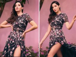 Nora Fatehi takes breath away in Georges Hobeika’s floral gown with thigh-high slit for a recent episode of Dance Deewane Juniors