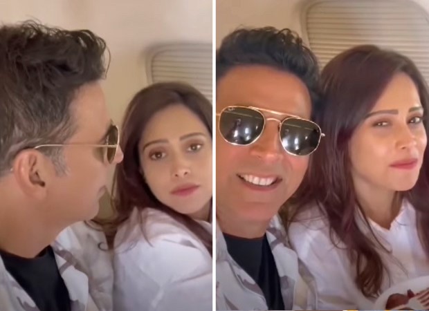 Nushrratt Bharuccha explains the difference between Instagram and reality; switches from using a fork to her hands as Akshay Kumar takes a selfie