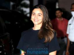 Photos: Alia Bhatt snapped at the Kalina airport returning after the first schedule wrap of Rocky Aur Rani Ki Prem Kahani