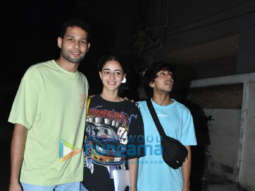 Photos: Ananya Panday, Siddhant Chaturvedi and Adarsh Gourav snapped at Zoya Akhtar’s office in Bandra