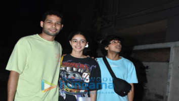 Photos: Ananya Panday, Siddhant Chaturvedi and Adarsh Gourav snapped at Zoya Akhtar’s office in Bandra