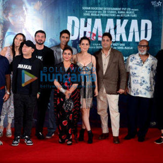 Photos: Arjun Rampal, Kangana Ranaut and others grace the trailer launch of the film Dhaakad
