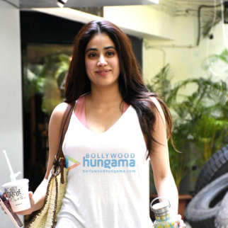 Photos: Janhvi Kapoor spotted at a gym