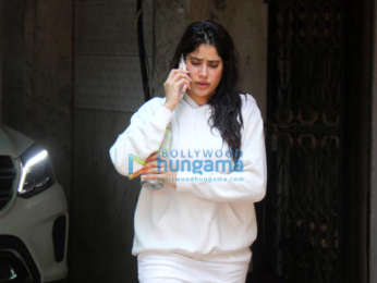 Photos: Janhvi Kapoor spotted outside a pilates studio