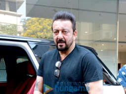 Photos: K.G.F – Chapter 2 star Sanjay Dutt snapped post meeting at T-Series office in Andheri