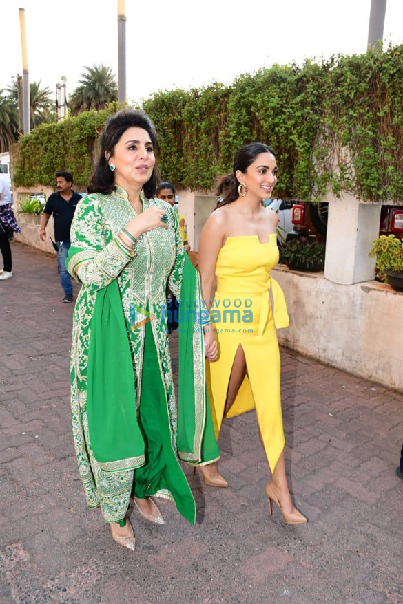 photos karan kundra tejaswi prakash kiara advani and neetu singh snapped on the sets of dance deewane juniors 5