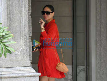 Photos: Kareena Kapoor Khan spotted at her father Randhir Kapoor's house