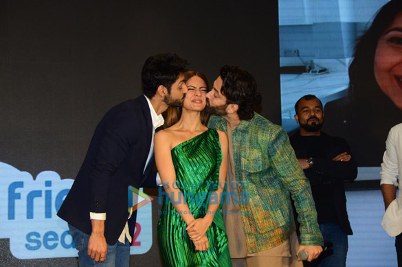 photos nakuul mehta anya singh karan wahi jaaved jaaferi and others at the trailer launch event of never kiss your best friend 2