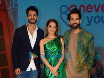 Photos: Nakuul Mehta, Anya Singh, Karan Wahi, Jaaved Jaaferi, and others at the trailer launch event of Never Kiss Your Best Friend