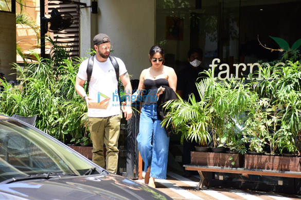 Photos: Neha Sharma snapped at Farmers’ Cafe in Bandra