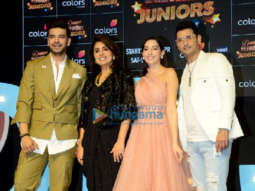 Photos: Nora Fatehi and Karan Kundra snapped at the launch of Dance Deewane Junior