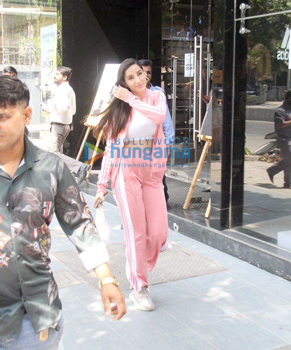 Photos: Nora Fatehi spotted in Bandra