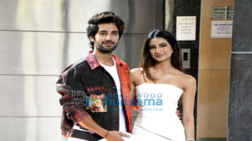 Photos: Palak Tiwari and Aditya Seal snapped at the launch of the song Mangta Hai Kya