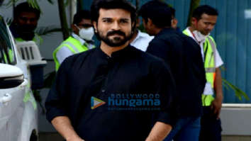 Photos: RRR star Ram Charan snapped at the Mumbai airport