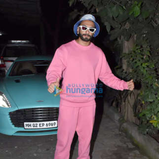 Photos: Ranveer Singh snapped at a dubbing studio in Bandra