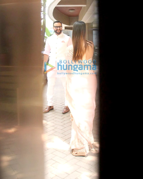 photos saif ali khan kareena kapoor khan pooja bhatt mahesh bhatt navya naveli nanda among others arrive at ranbir kapoor and alia bhatts wedding in bandra2 2
